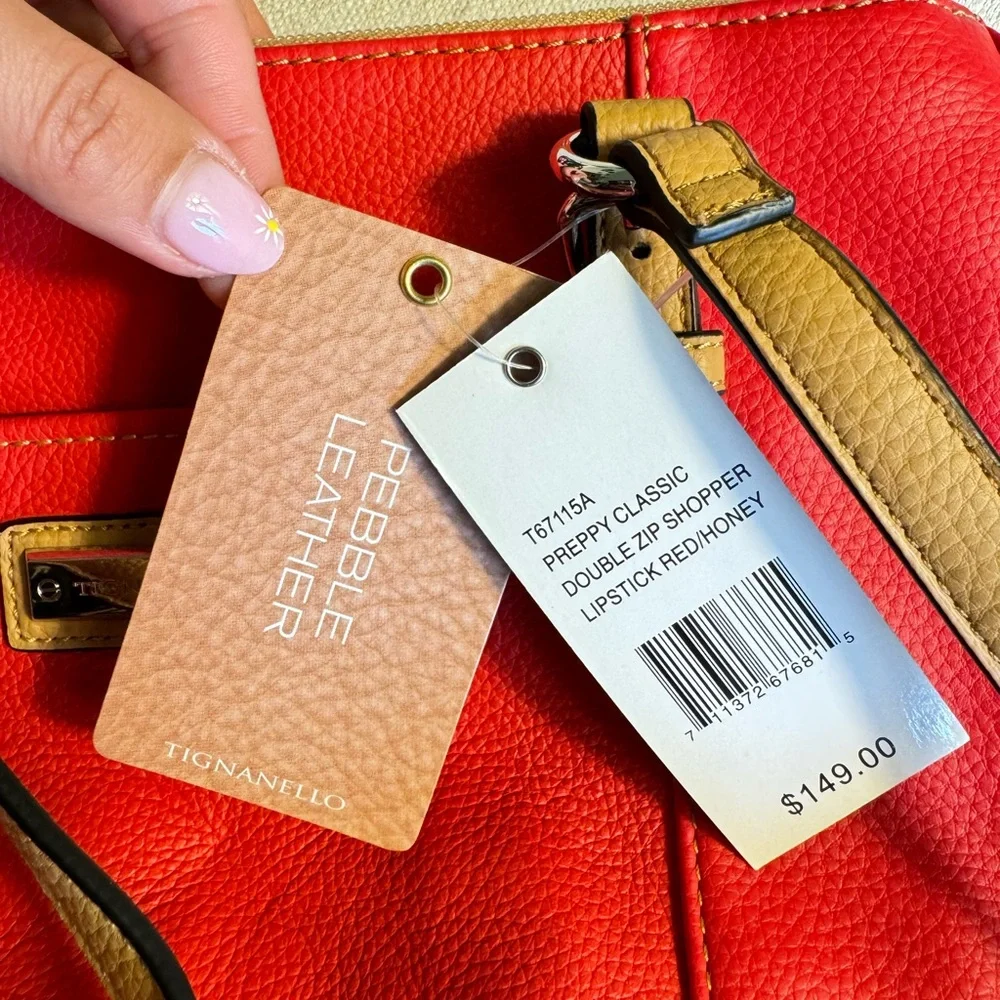 Brand New TIGNANELLO PEBBLE LEATHER‎ Handbag